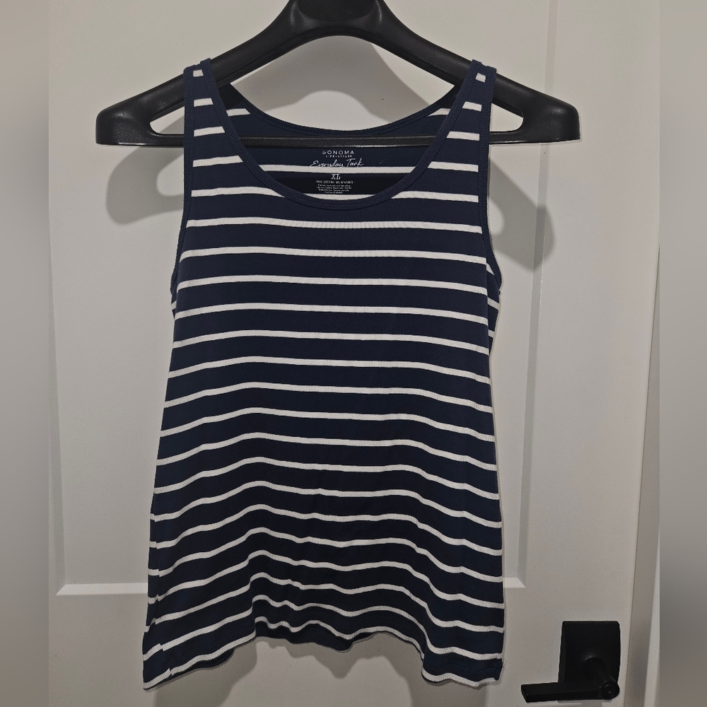 Striped tank top